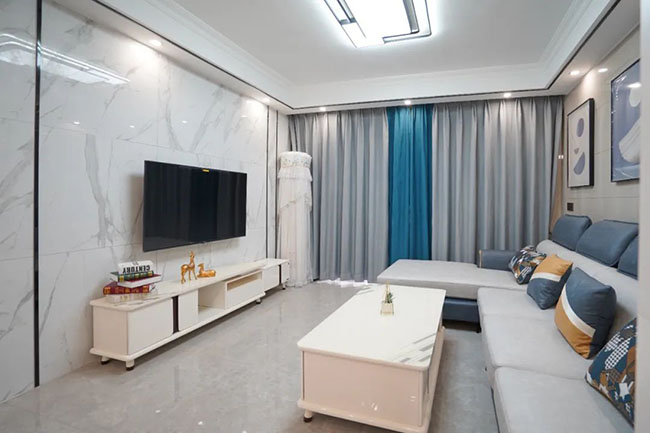 112㎡三居室，現(xiàn)代風+日系簡約，體驗生活的雅致與小清新